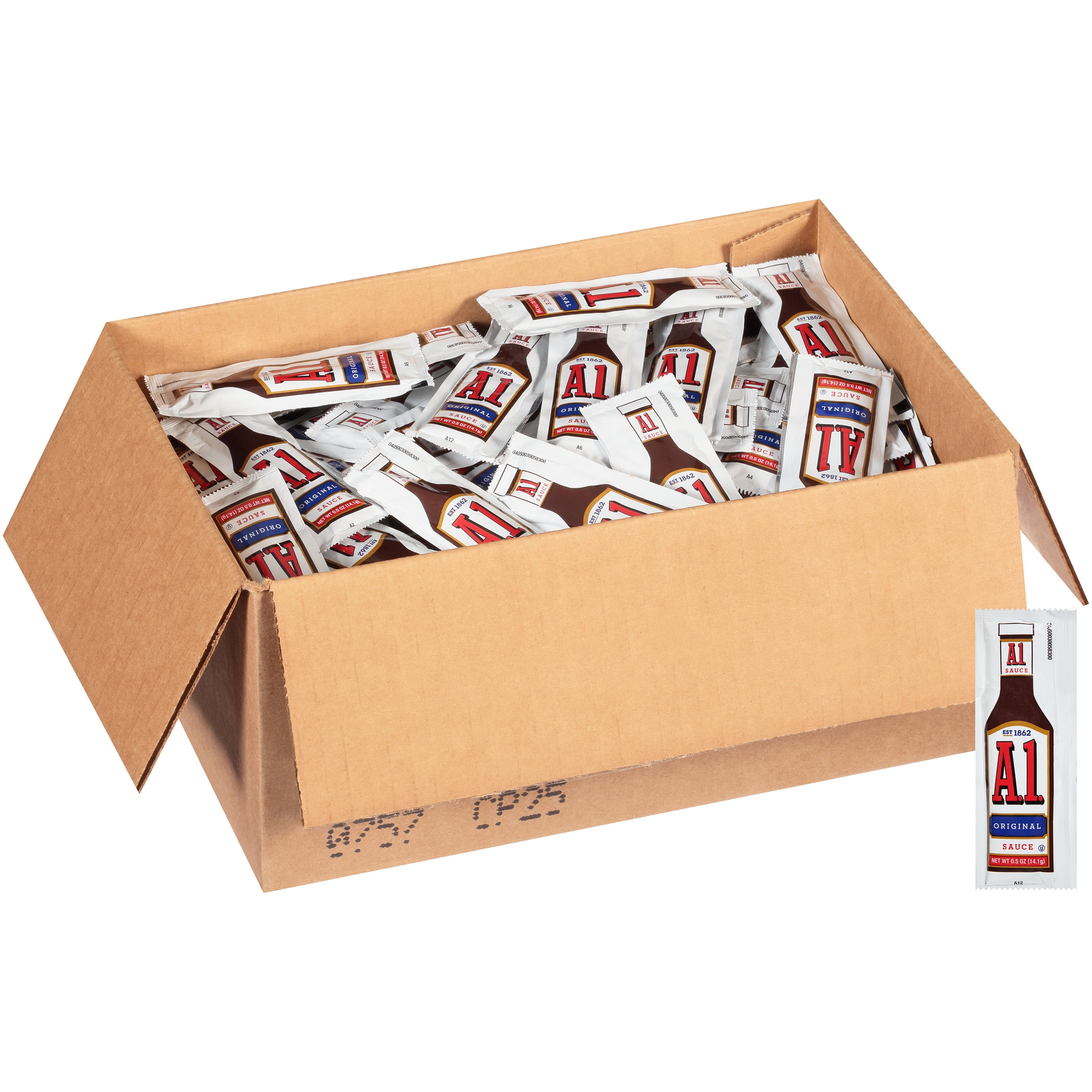 A.1. Original Steak Sauce Single Serve Packets, 200 ct Casepack