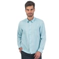 thumbnail image 1 of Camisa Guayabera Abito Manga Larga 100% Lino Color Menta Grande, 1 of 5