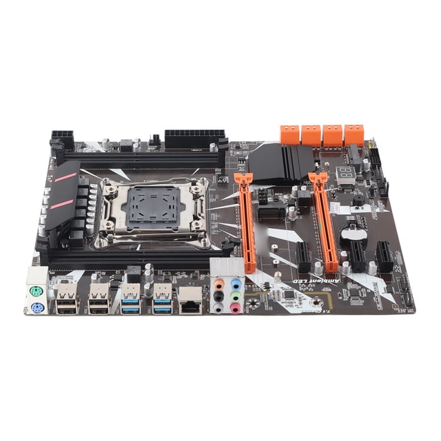 Placa base para computadora de escritorio x99 lga2011-3 ddr4 para chipset x99, material de pcb resistente, admite 32 GB de ram, incluido productos probados