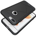 thumbnail image 3 of Nakedcellphone Case for iPhone 8 Plus / iPhone 7 Plus, Tough Rugged Anti-Shock Cover - Matte Black, 3 of 8