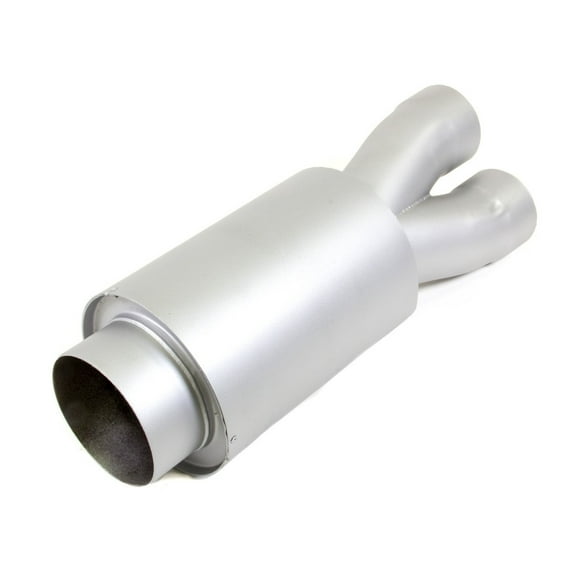 Howe H3099 Dual 3-1/2 in Inlets Single 5 in Outlet Merge Muffler