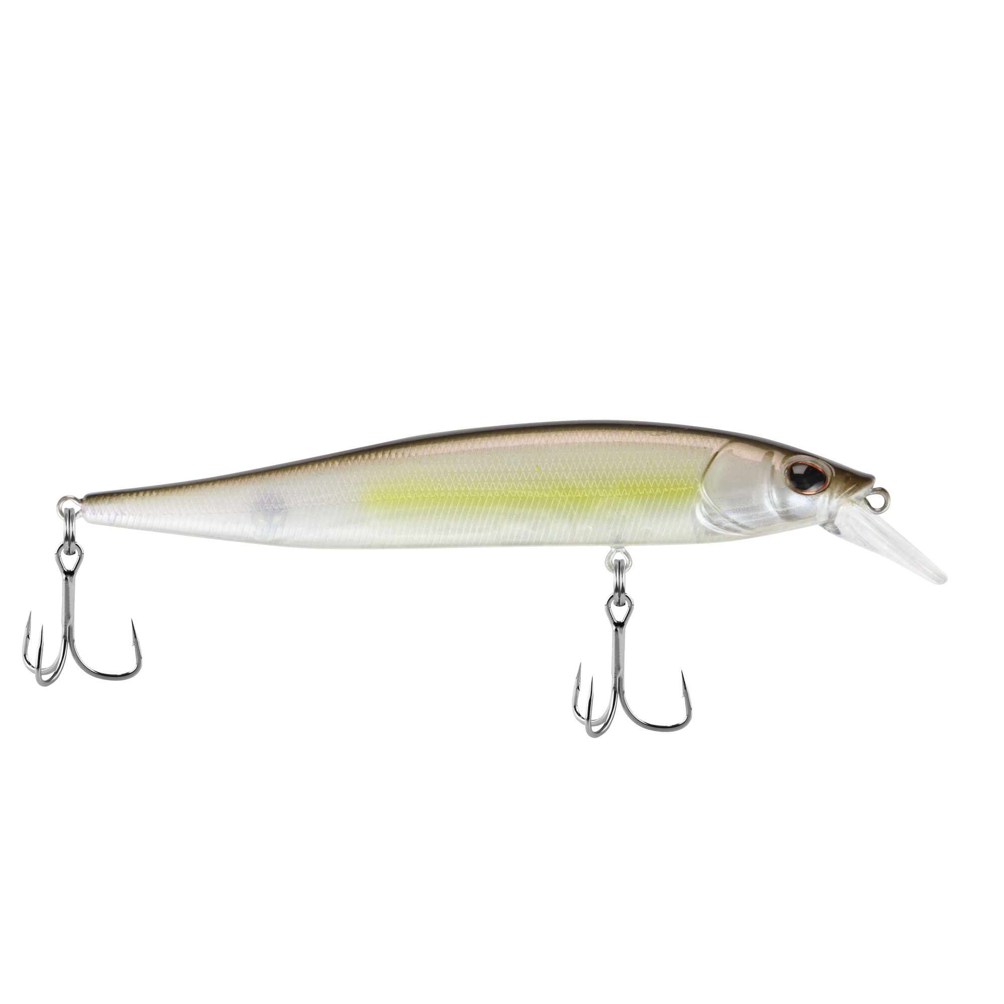 Berkley Stunna, 3 in, Jerkbaits, Stealth Shad (1 Count)