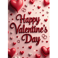 thumbnail image 3 of LUUFILx Valentine's Day Romantic Background Banner Backdrop for Party Decoration Event Decor Love Photography Props Gift Display Background, 3 of 7