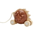 thumbnail image 3 of PlanToys Pull Along Erizo - café (5274), 3 of 4