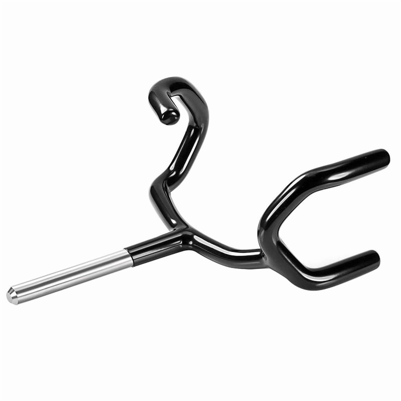 3X Metal Microphone Boompole Support Holder Audio Boom Pole Arm Stand for Microphone C-Stands,3 Boompole Holder,Black