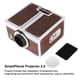 thumbnail image 3 of Proyector De Teléfono Móvil Inteligente Portátil Para El Hogar Mini Diy De Segunda Generación Cine En Casa Guardurnaity EL006451-00, 3 of 3