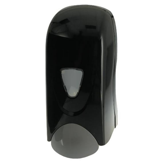 Foam-Eeze Bulk Soap Dispenser with Refill Bottle- Black / Gray- 1000 ML