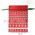 thumbnail image 6 of Christmas Gift Bag Drawstring Cute Portable Storage Candy Bag Packaging Non-woven Bags, 6 of 6