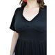 thumbnail image 4 of Vestido midi casual Roman Fashion 4285 Negro Talla 42, 4 of 6