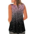 thumbnail image 6 of SHTXOZHI Women's Summer Sleeveless Tank Tops Trendy Crewneck Printed Shirts Casual Loose Tops, 6 of 6