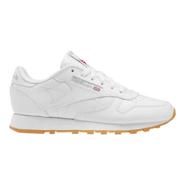 Tenis Reebok Classic Leather Para Mujer Color Blanco Modelo