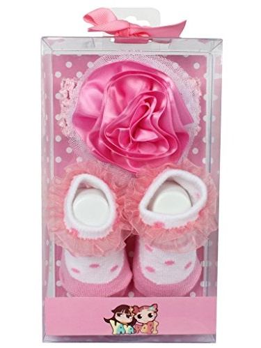 baby essentials headband and socks