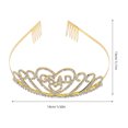 thumbnail image 2 of CIMAXIC Party 1 Set Graduation Party Prom Sash 2024 Graduation Party Rhinestone Crown,5.51"X5.12"X1.77", 2 of 4
