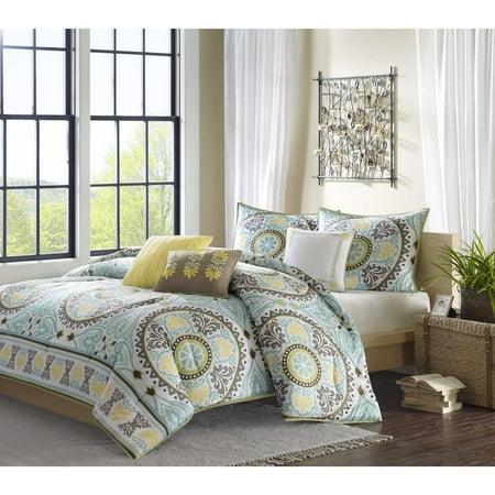 UPC 675716467043 product image for Home Essence Keya 6-Piece Duvet Cover Bedding Set, Blue | upcitemdb.com
