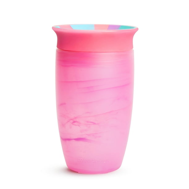 Vaso Sippy Cup Munchkin Miracle 360 para niños pequeños, 300 ml, a prueba de derrames