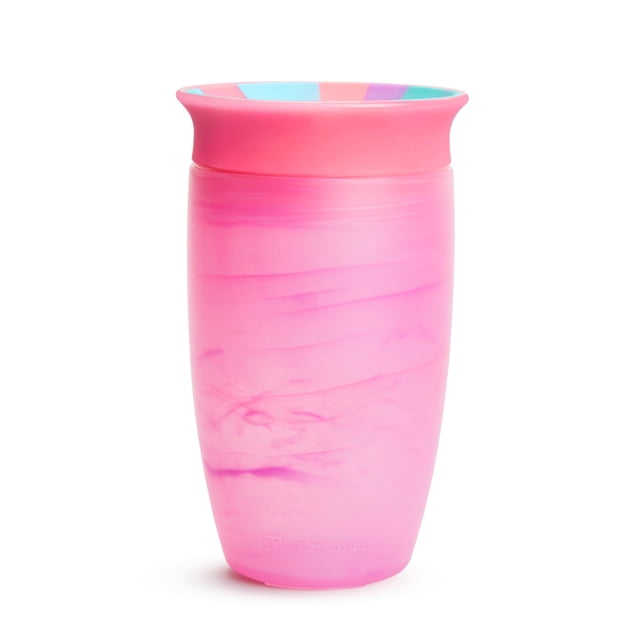 Vaso Sippy Cup Munchkin Miracle 360 para niños pequeños, 300 ml, a prueba de derrames