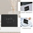thumbnail image 4 of OATIPHO 5Pcs Black Chalkboard Signs for Table Message Writing and Menu Label Display, 4 of 8