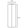 thumbnail image 2 of Medicinehaus Double Door Vertical Column Wall Mount Storage Cabinet Aluminum, 2 of 2