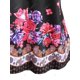 thumbnail image 4 of Top de Túnica de Talla Extra con Estampado de Flores con Media Rosegal  Blusas Tallas Grandes, 4 of 5