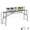 70.8 inch-Upgraded, variant on Adjustable Work Platform with 850-1100 Lb Duty Rating, Portable Multipurpose Folding Scaffolding Work Platform Scaffold Tower Ladder Stool Bench Adjustable Height, Carbon Steel Structure