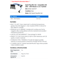 thumbnail image 2 of Spark Plug Wire Set - Compatible with 2003 - 2005 Mazda 6 2.3L 4-Cylinder 2004, 2 of 2
