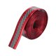 thumbnail image 1 of 3cmx2.5 Metros Puerta Umbral Protector para Coche Carbono Fibra Patrón Rojo, 1 of 1