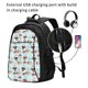 thumbnail image 2 of Balery Cute Pug Dogs Mochila con carga USB para hombre y mujer - Mochila impermeable y antirrobo para portátil con puerto USB para viajes, trabajo, estudios y universidad, 2 of 7