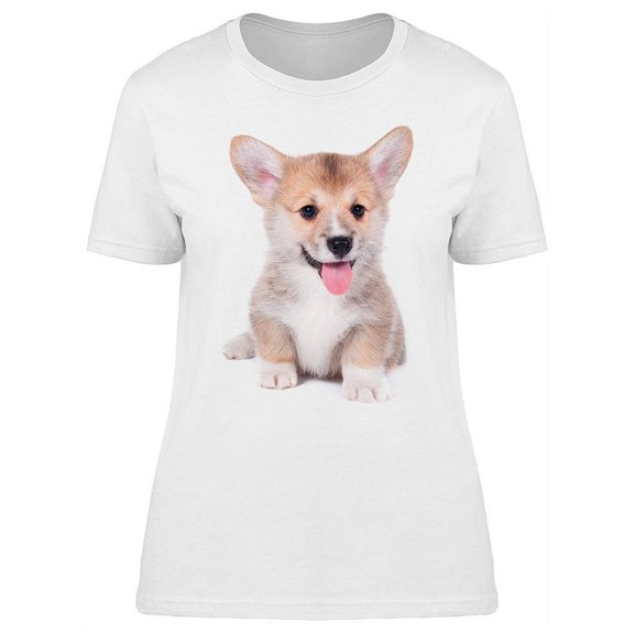Gorgeous Puppy T-Shirt Women -Image by Shutterstock Women T-Shirt, Female Large