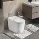 thumbnail image 5 of Juego de alfombras de baño de 3, alfombra de baño gruesa y absorbente suave, alfombra de inodoro, respaldo antideslizante, lavable a máquina, ajuste universal, tamaños 19.7x15.8in, 19.7x31.5in, 5 of 5