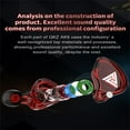 thumbnail image 3 of Bouanq Wired Earbuds Colorful Banlance Armature with Dynamic In-Ear Wire-Controlled Phone Earphone with Wheat Subwoofer,Noise-Isolating Earbuds, HiFi Stereo, 3 of 7