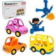 thumbnail image 1 of Juego de figuras magnéticas PicassoTiles Vehicle and Action, 5 unidades, 1 of 9