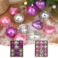 thumbnail image 7 of Moocorvic 16 Pieces Mini Pink Christmas Disco Balls Ornaments for Christmas Tree Holiday Birthday Party Wedding, 7 of 7