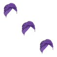 thumbnail image 4 of Guardurnaity Turbante nudo étnico estilo hiyab interior donut diadema pañuelo pérdida capó para mujeres accesorios de de cara Type1 NO1, 4 of 6