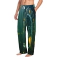 thumbnail image 2 of Balery Jelly Fish print Men's Pajama Pants,Ultra Lightweight Pjs,Lounge Pant-X-Large, 2 of 9