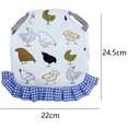 thumbnail image 2 of Chaqueta de pollo con delantal de gallina Delantal de pollo MFZFUKR CPB-US-DYP482-6, 2 of 5