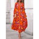 thumbnail image 5 of Vestido PRETTYGARDEN Maxi Floral de Manga Larga con Escote en V Talla Grande, 5 of 8