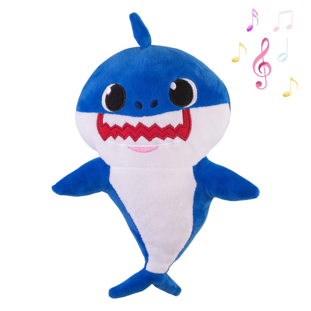 baby shark stuffed animal that sings english