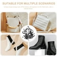 thumbnail image 2 of OULII 100Set Black Studs for Clothing DIY Crafting Festive Atmosphere, 2 of 4