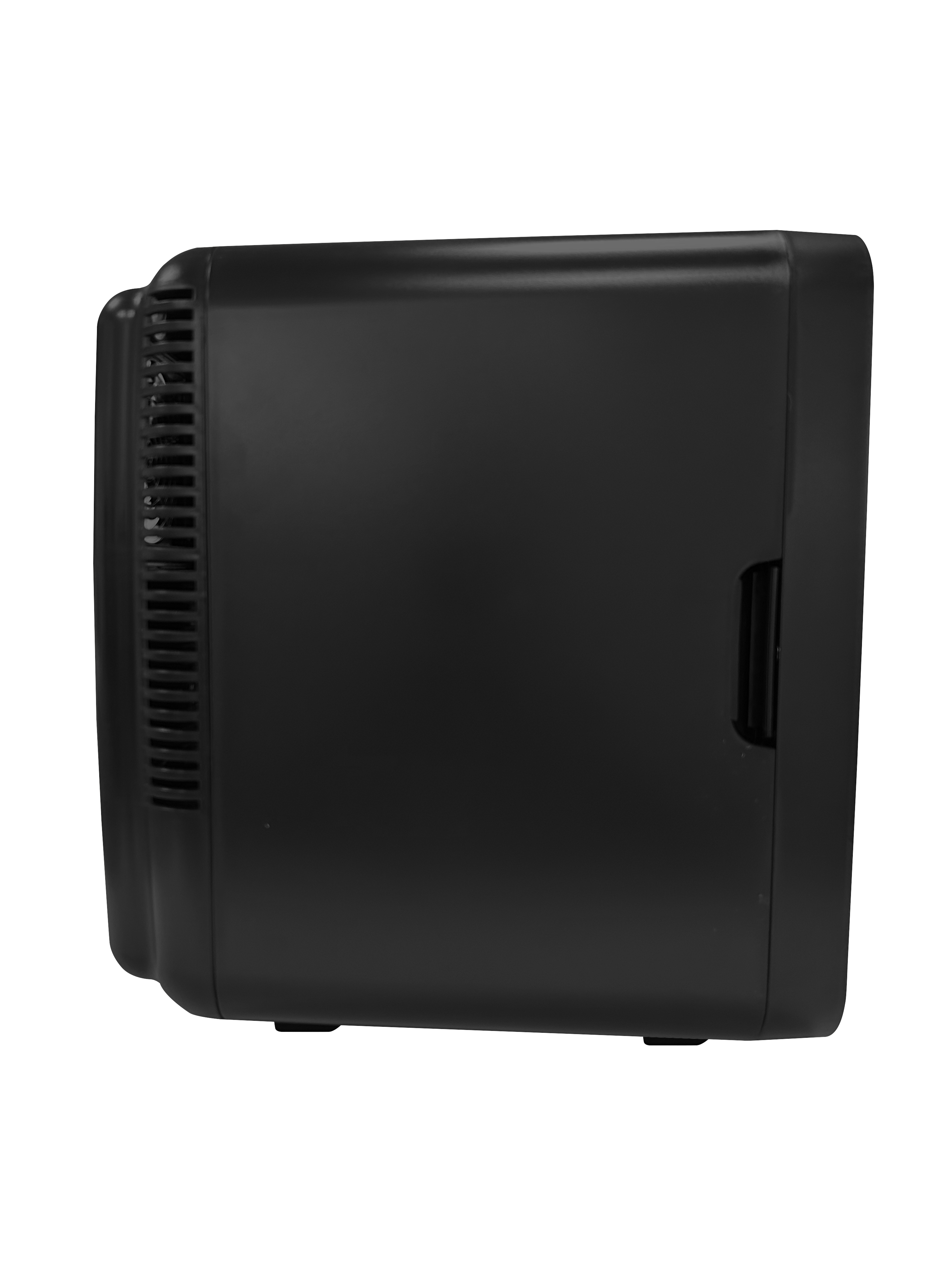 FRIGIDAIRE RETRO 10L MINI PERSONAL REFRIGERATOR, 15-CAN CAPACITY MINI FRIDGE FOR BEVERAGES AND SKINCARE, BLACK STAINLESS STEEL