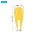 thumbnail image 2 of Golf Divot Tool Plastic Golf Repair Tool Ball Marker for Golfer, Yellow, 10 Pack, 2 of 5