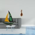 thumbnail image 2 of Figura de velero,Escultura de velero de hierro para decoración de oficina y hogar,estatua,Estatua Figura de animal Artesanía,Escultura de madera del zoológico,regalo de decoración de, 2 of 8
