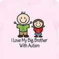 thumbnail image 4 of Inktastic I Love My Brother with Autism Girls Baby T-Shirt, 4 of 5