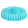 thumbnail image 3 of Cepillo de champú para masaje del cuero cabelludo, cepillo de champú para bebés, cepillo de champú elástico para bebés, cepillo de silicona para baño de bebés, estética elegante, 3 of 14