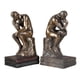 thumbnail image 2 of 2 sujetalibros de pensador, escultura de pensador, tapones de libros resistentes de resina, extremos de libro, estatua del pensador para decoración de, 2 of 8