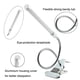 thumbnail image 4 of Clip en la lámpara de mesa Irfora Lixada USB Pinza Escritorio LED Lámpara de Mesa Clip-on Flexible Gooesneck Luz Ajustable 6W 18LED Protección de los Ojos con Interruptor para leer Estudiar Cama Lapt Irfora Clip en la lámpara de mesa, 4 of 7