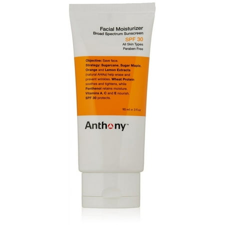 for Men Facial Moisturizer Broad Spectrum Sunscreen SPF 15 2.5 Oz