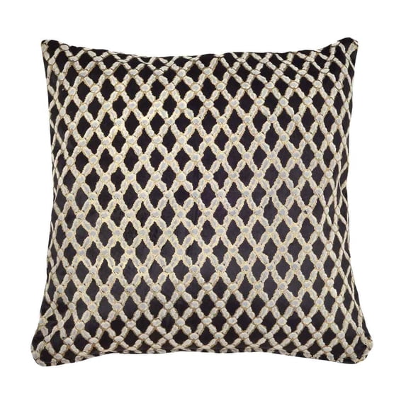 Luxury Soft Velvet Decorative Throw Pillow Covers, Pack of 2, 16 x 16 Inch (40 x 40 cm)