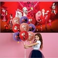 thumbnail image 3 of Hazbin Hotel Balloons Party Supplies Birthday Favors Decorations Decor Kit Latex, 3 of 5