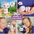 thumbnail image 2 of Toy Fingerlings Interactive, bebé mono y unicornio, paquete de 2, 2 of 6