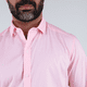 thumbnail image 3 of Camisa de Vestir Manga Larga Slim Fit Rosado Casual Para Hombre, 3 of 4
